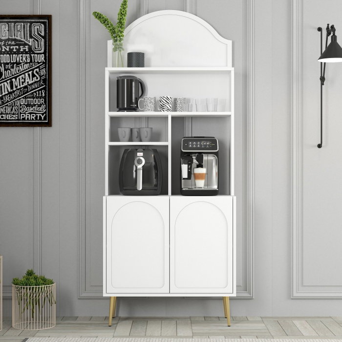 Hanah Home Lyon 80 Blanco y Oro Hanah Home Lyon 80 Blanco y Oro